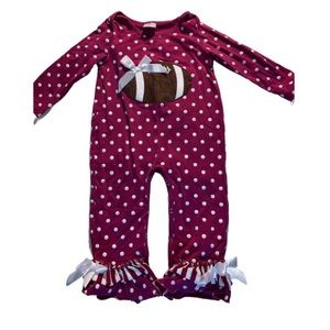 Toddler football romper